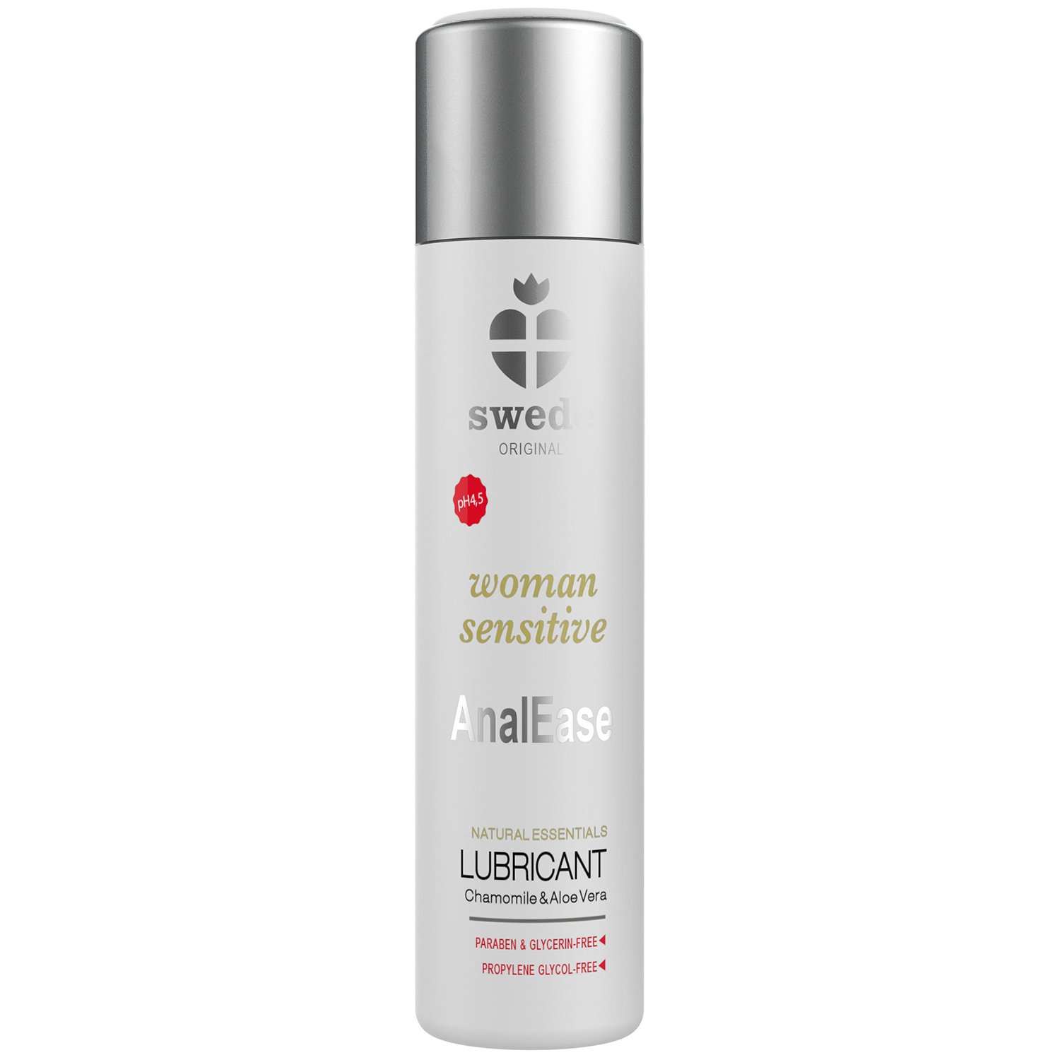 Swede Woman Sensitive AnalEase Glidecreme 120 ml - Clear