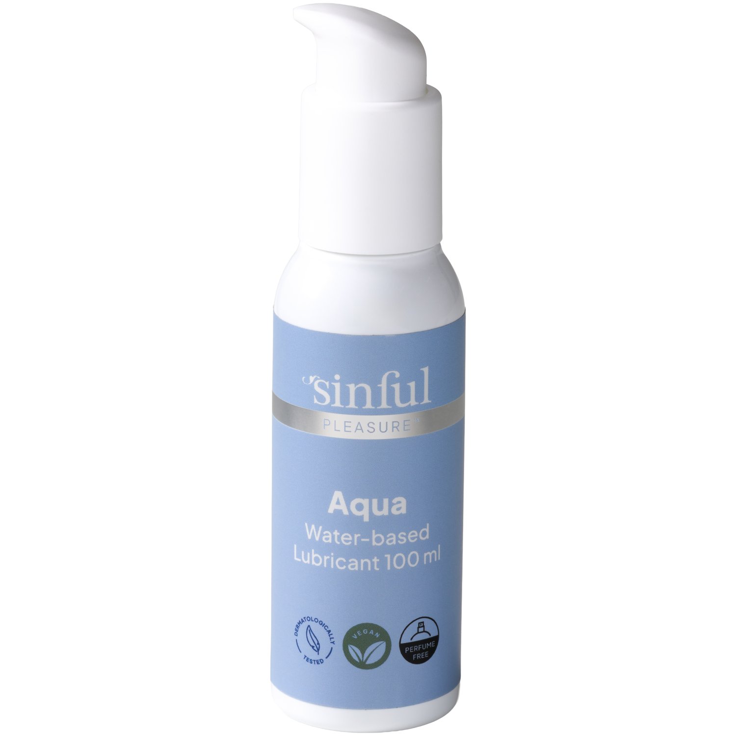 Sinful Pleasure - Aqua Water-Based Lubricant 100 ml - Klar
