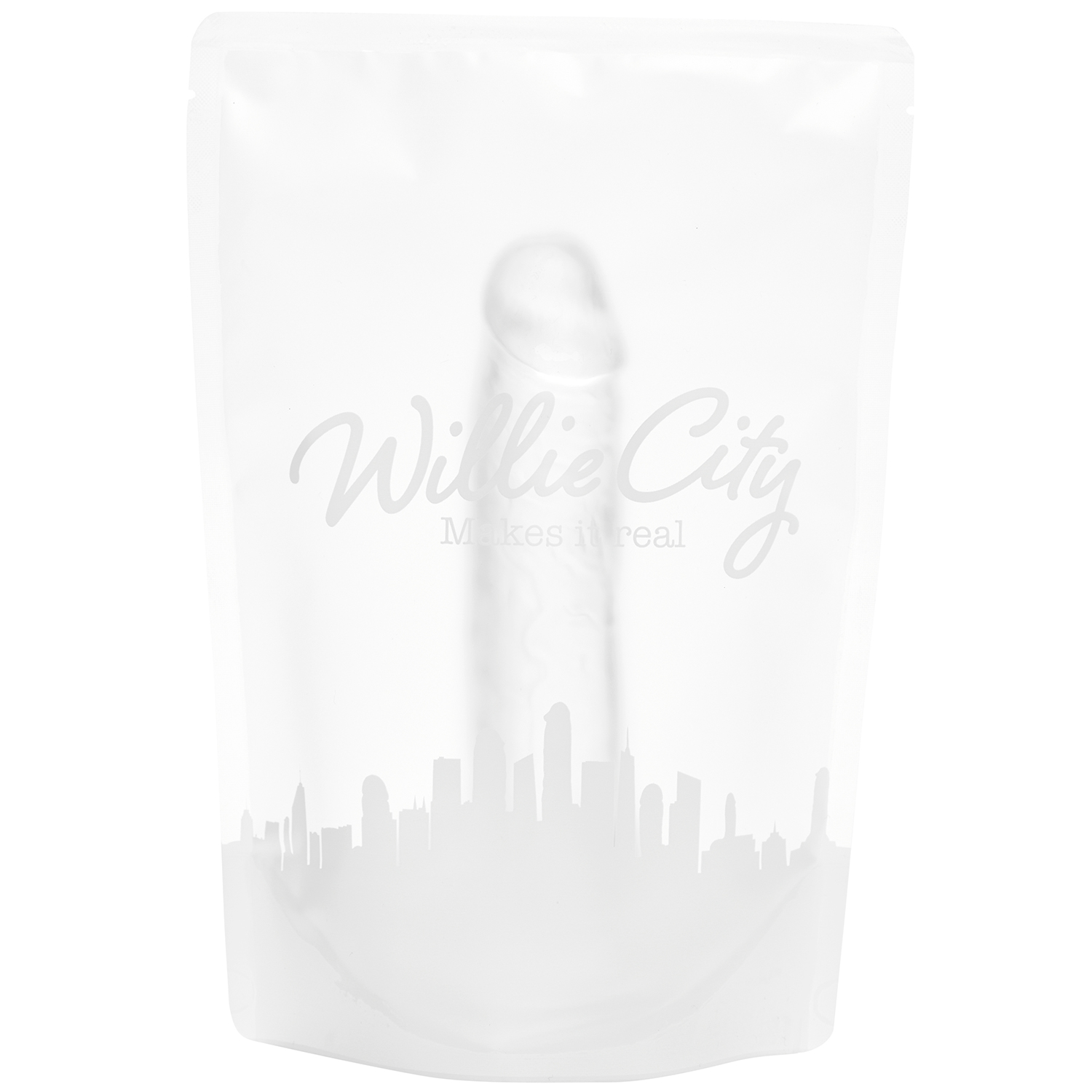 Willie City Willie City Classic Realistisk Dildo Gjennomsiktig 19,5 cm - Klar