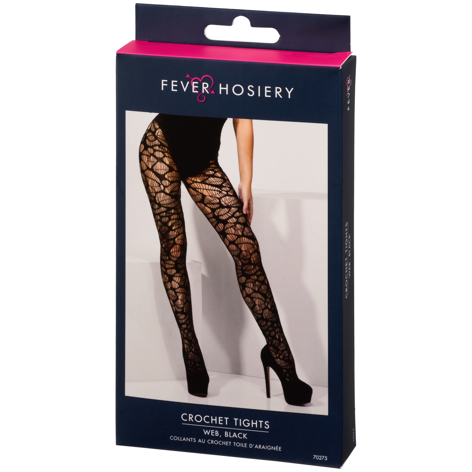 Fever Web Strumpfhose im gehäkeltem Style One Size var 2