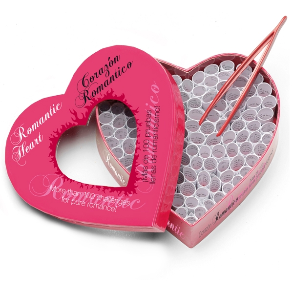 Romantic Heart Full of Foreplay Erotiskt Spel för Par var 1