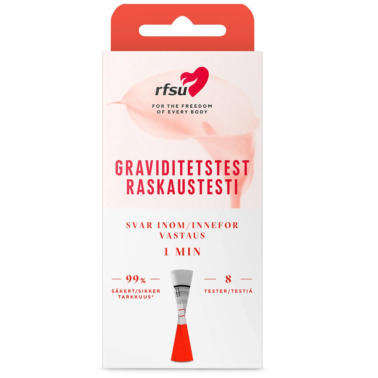 RFSU Raskaustesti 8 kpl var 1