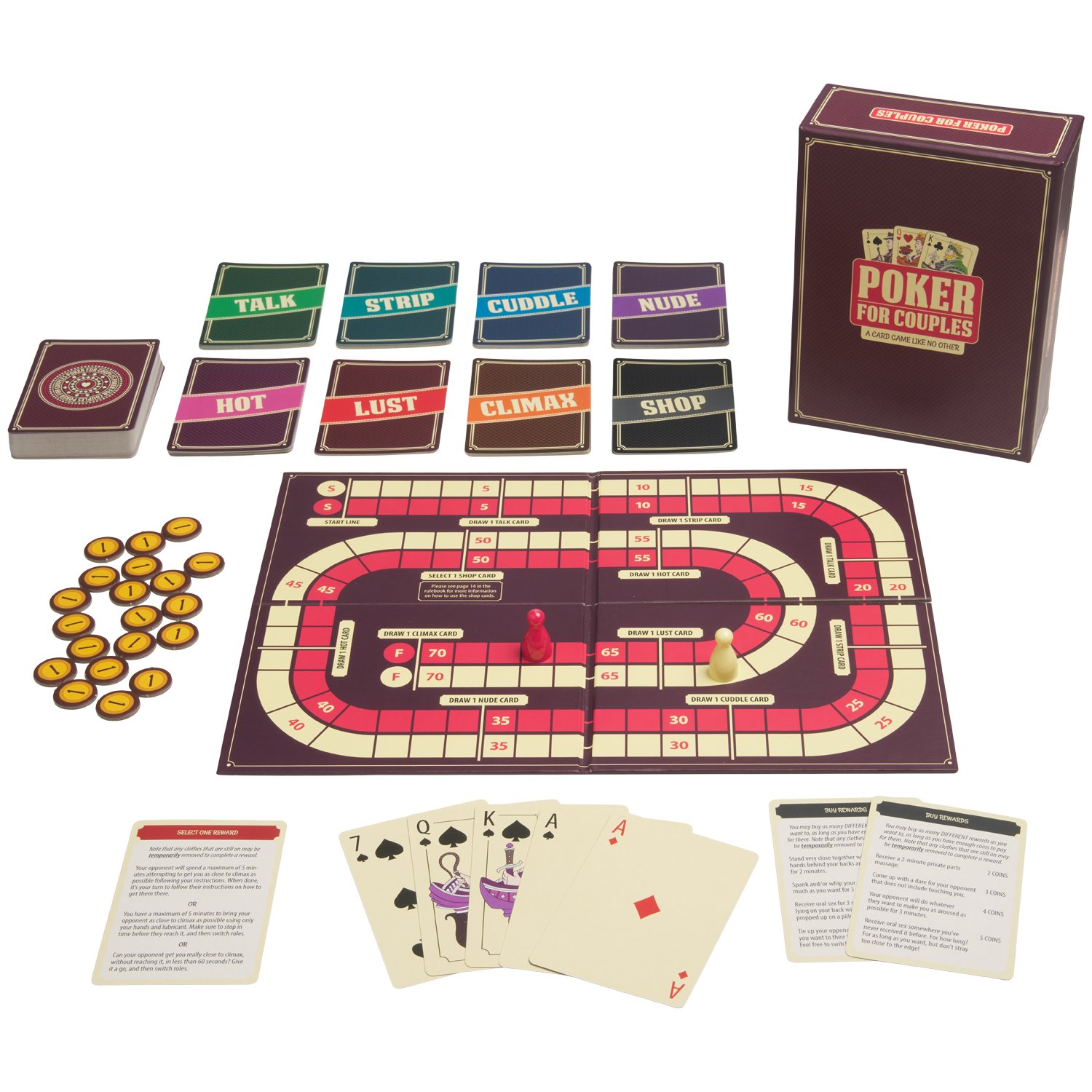 Tingletouch Games Poker för par       - Blandade färger