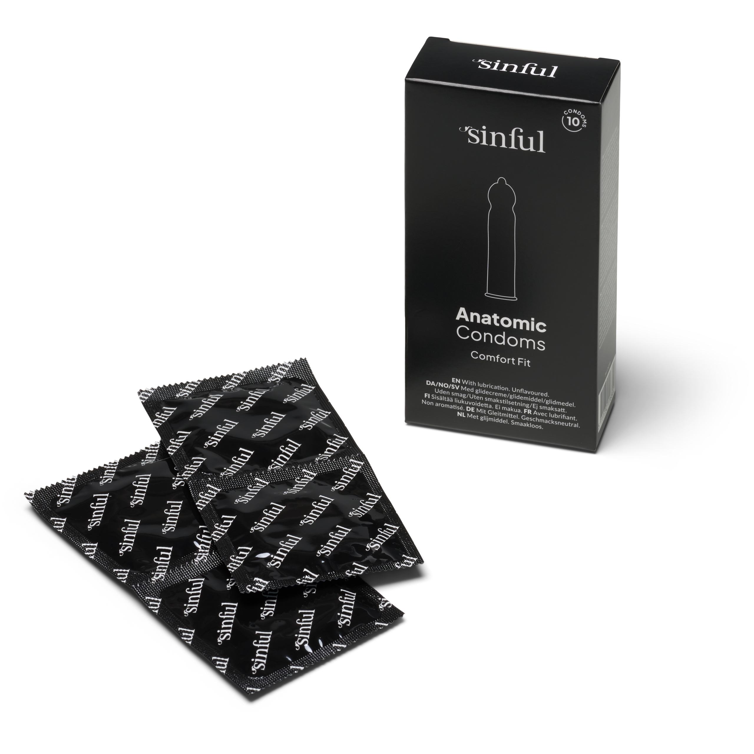 Sinful Anatomische Condooms 10 stuks var 1