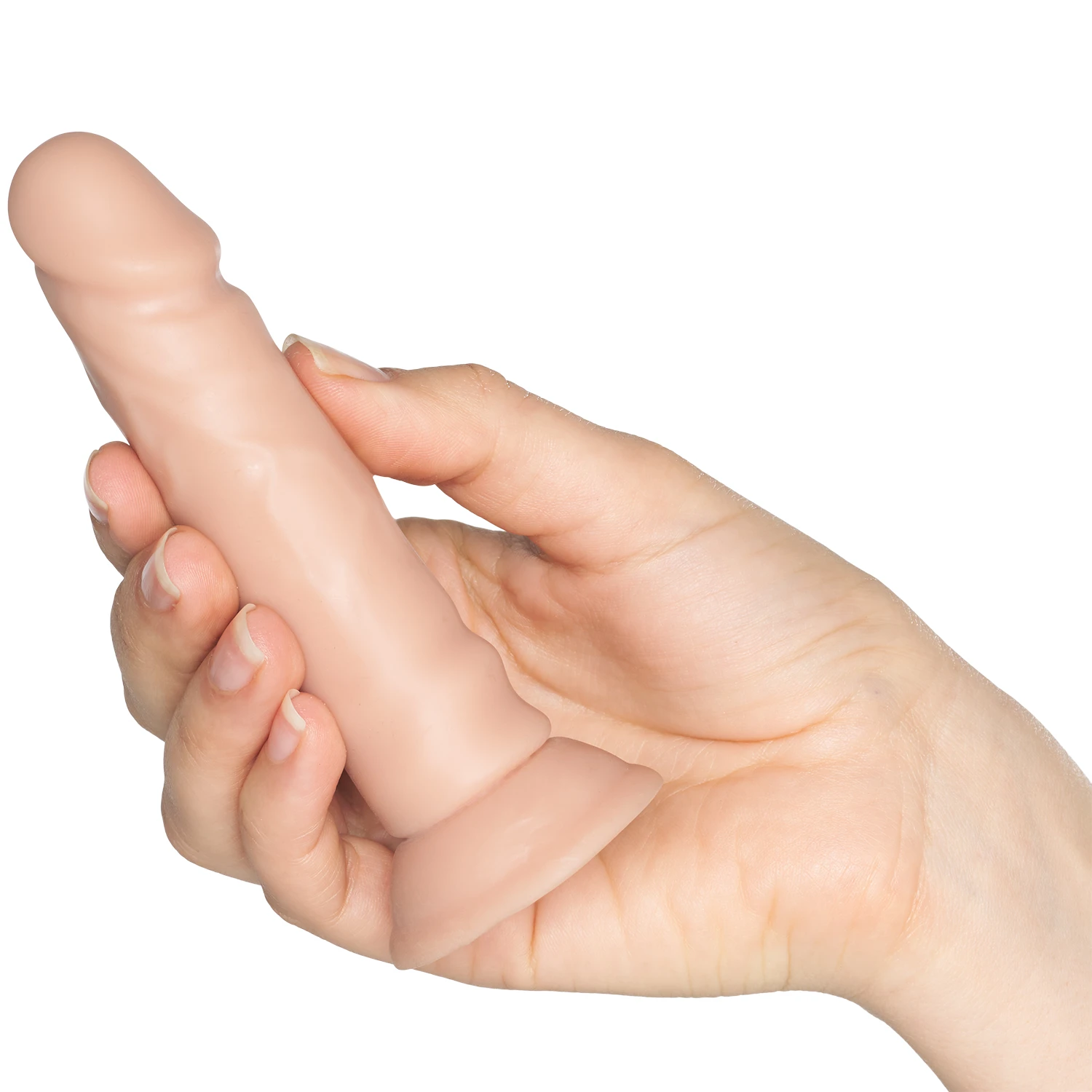 Willie City Realistisk Sugekoppdildo 13 cm var 1
