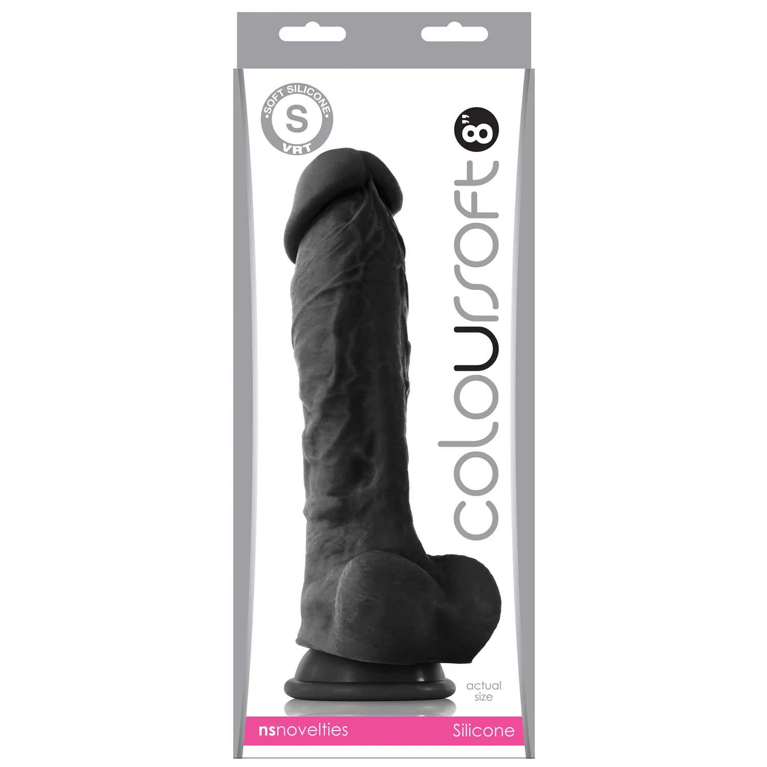 ColourSoft Myk Silikondildo 25 cm 1