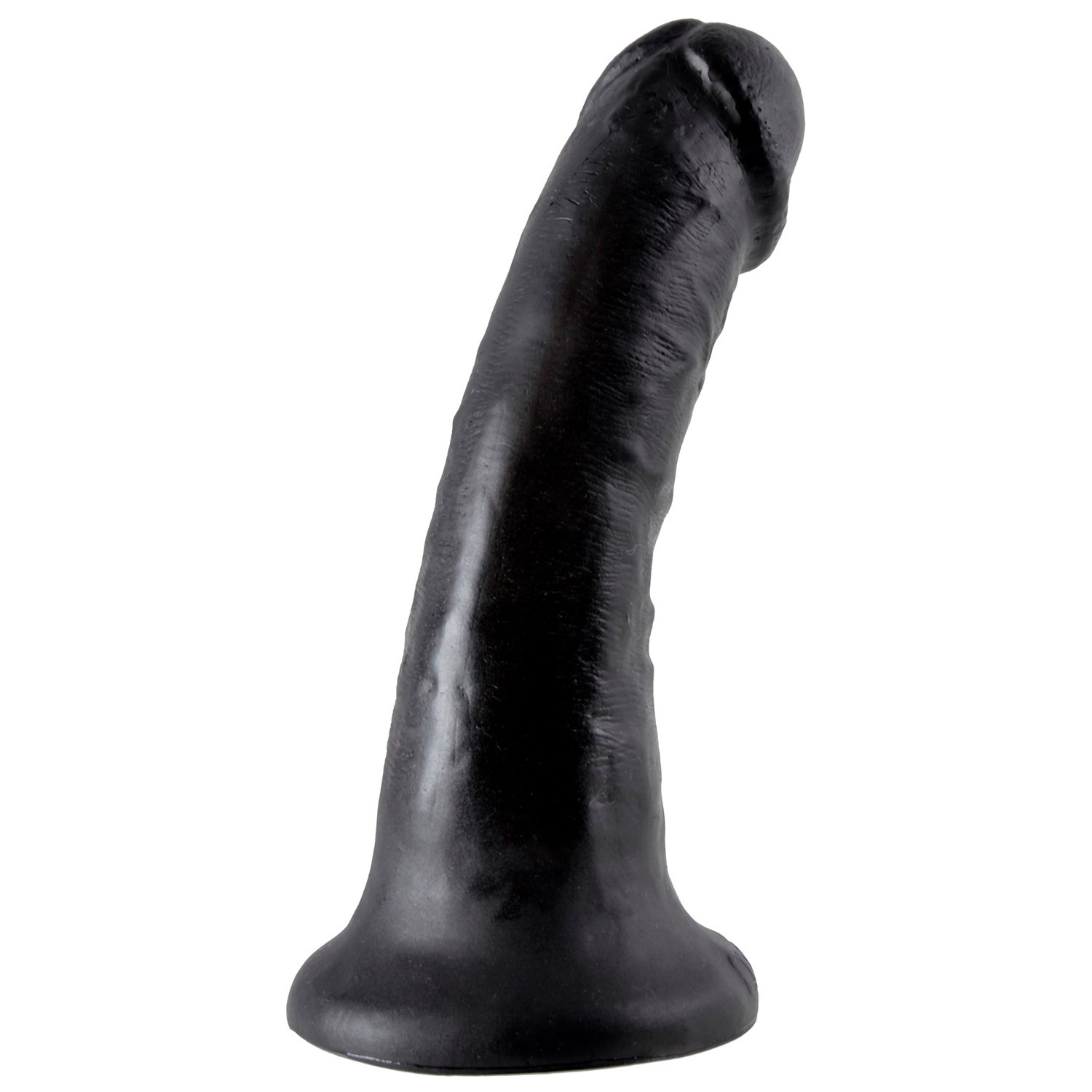 King Cock Realistisk Dildo 15 cm - Sort King Cock Realistisk Dildo 15 cm - Sort