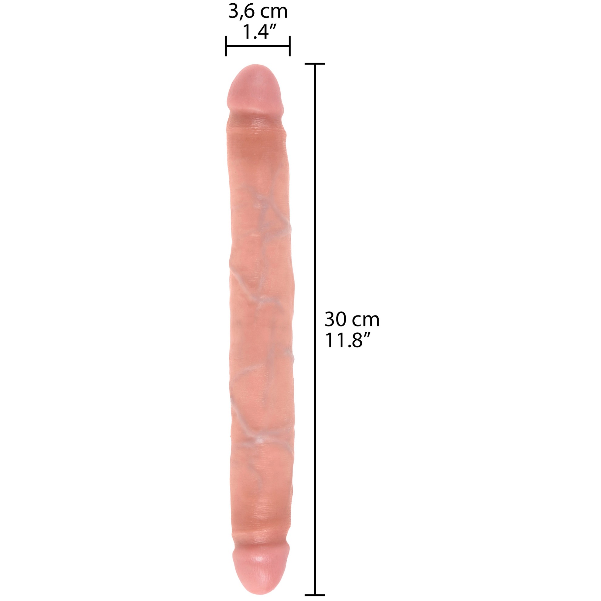 King Cock Slim Double Gode 30 cm var 2
