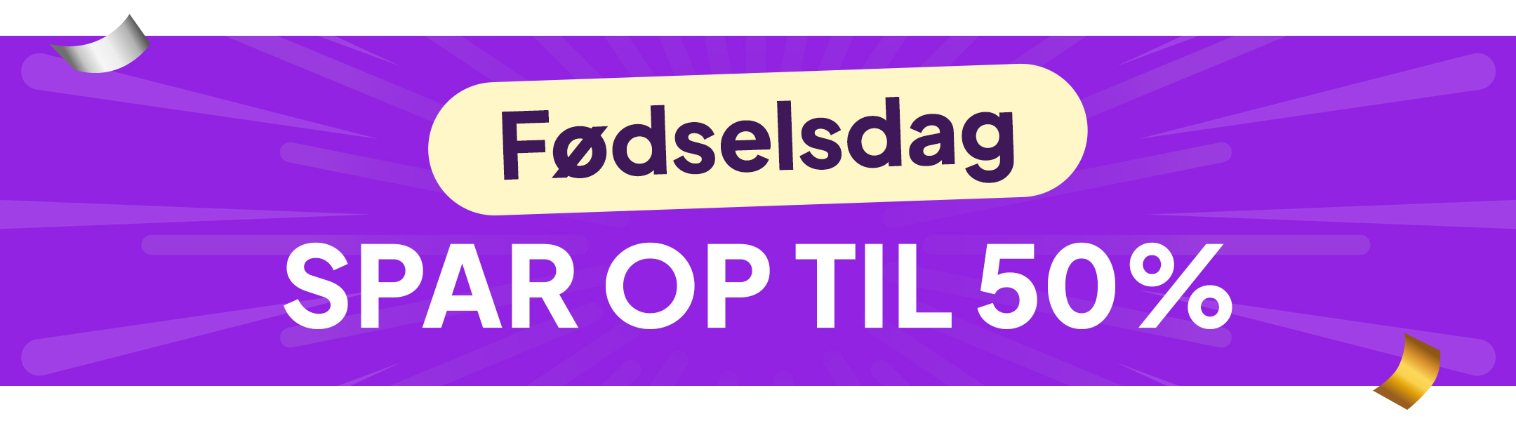 Fødselsdag. Spar op til 50%. mobile