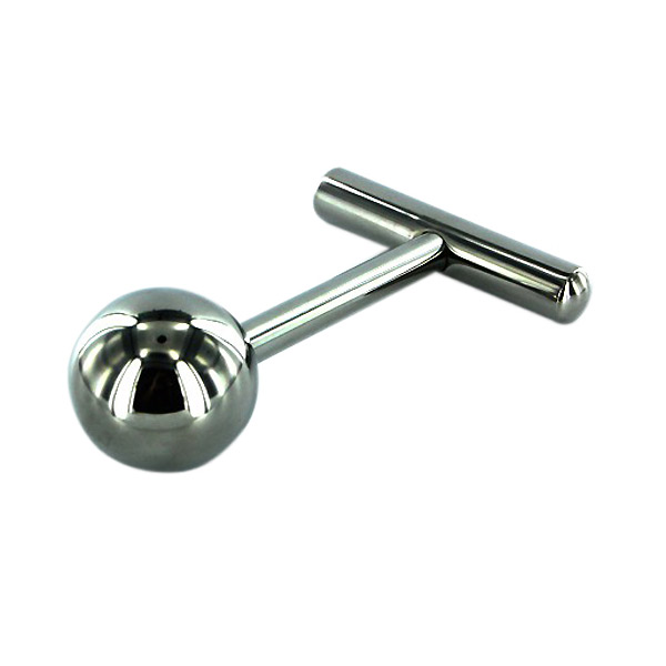 Poker Metall Analplugg Med Handtag 1