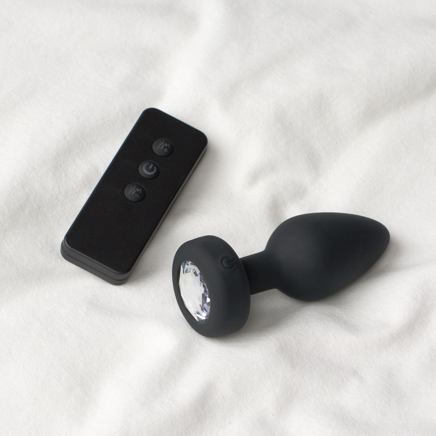 Sinful Medium Vibrating Jewel Butt Plug 8.5 cm 1