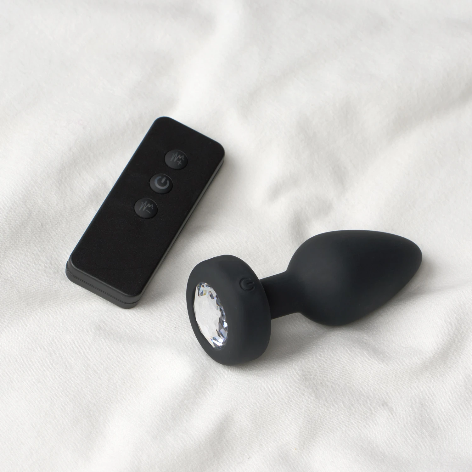 Sinful Jewel Vibrerende Butt Plug Medium 8,5 cm 1