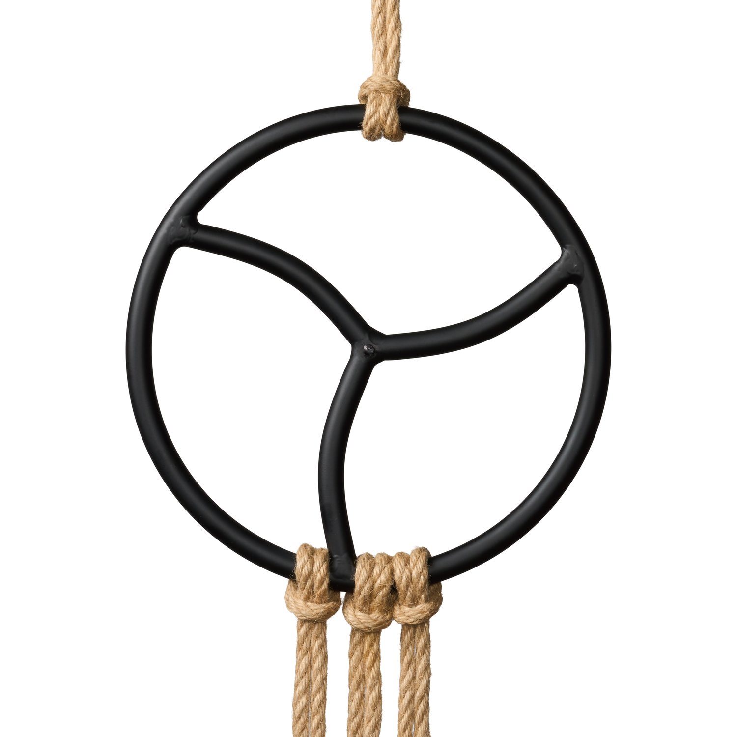 Black Label Black Label Ripustusrengas Shibari-sidontaan - Musta