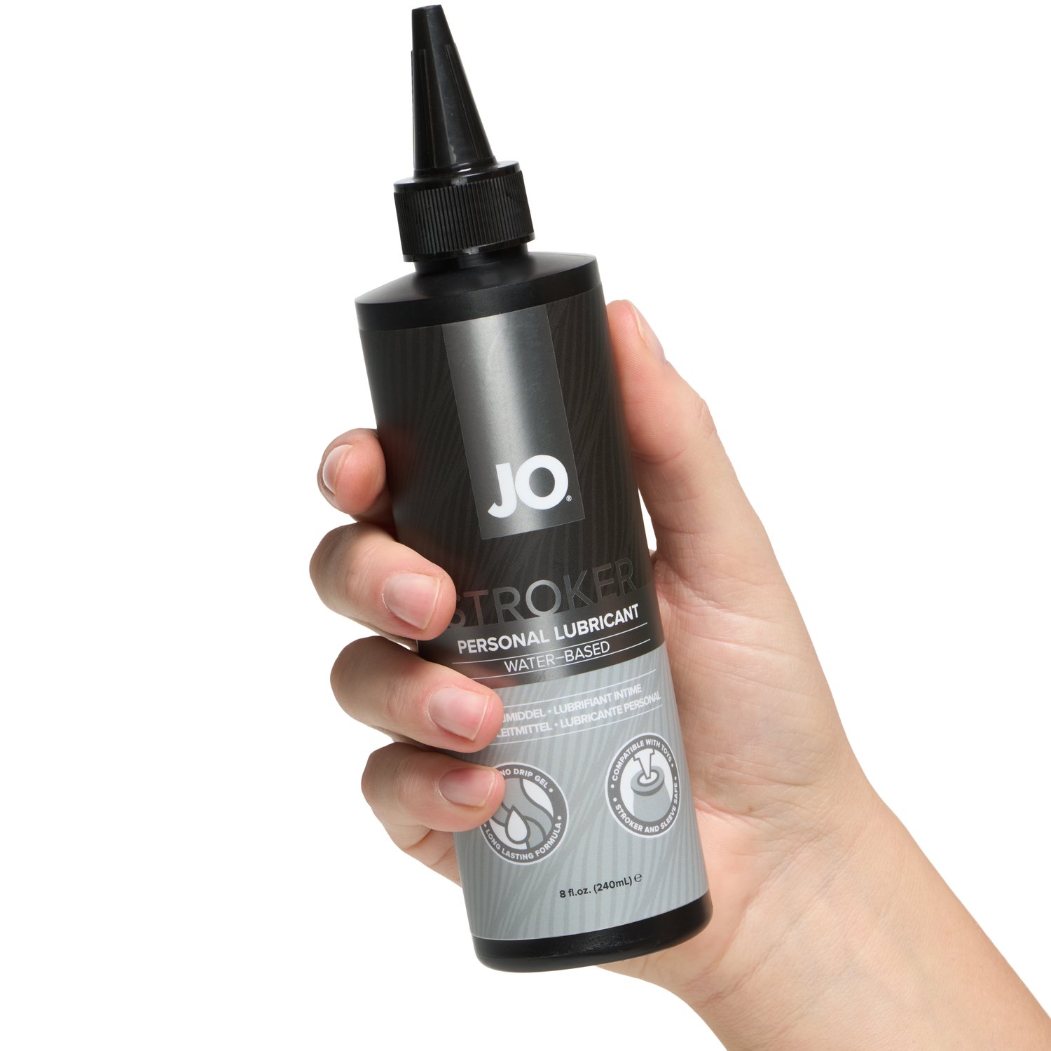 System JO Stroker Vandbaseret Glidecreme 240 ml - Clear