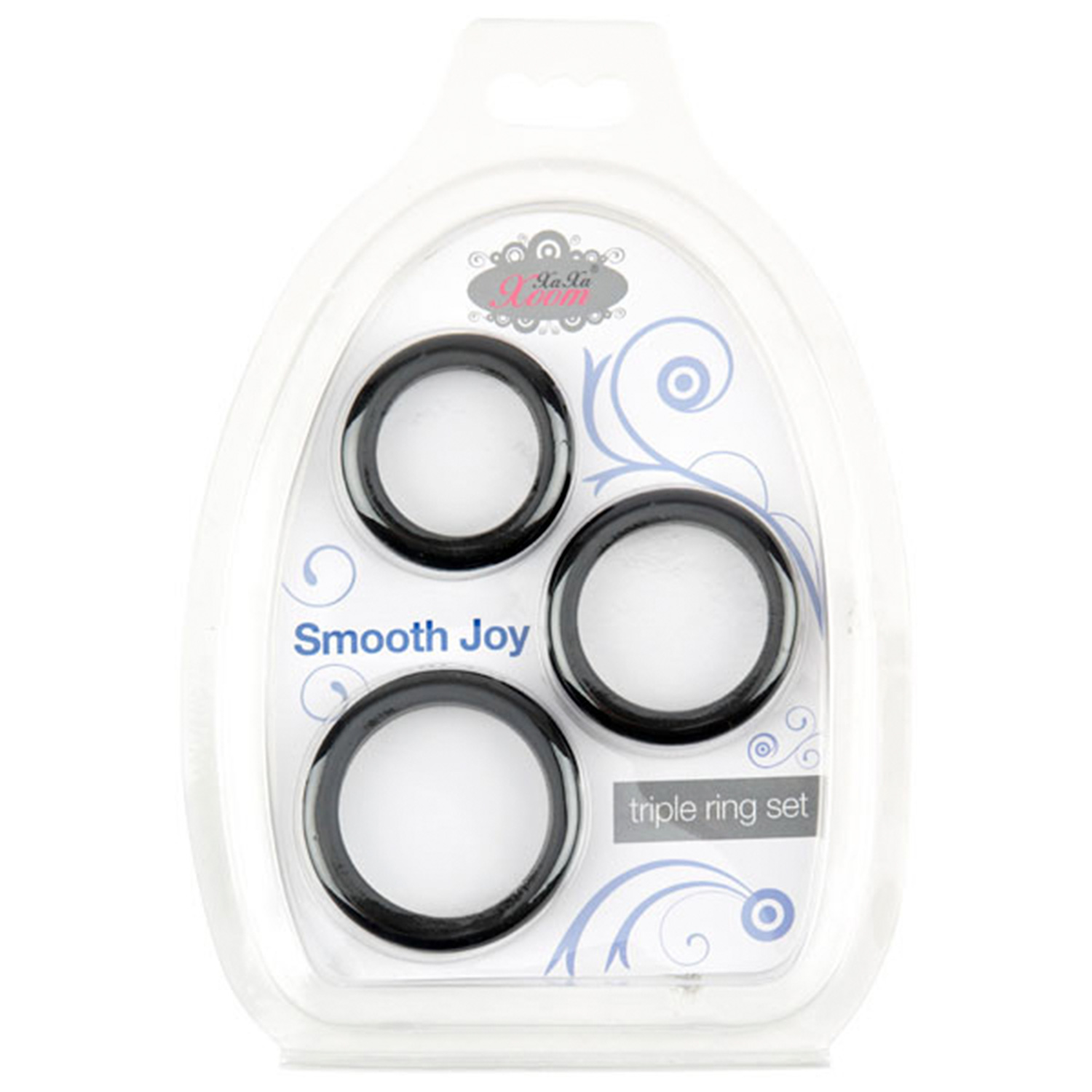 Xa Xa Xoom Triple Silicone Cock Ring Set 1
