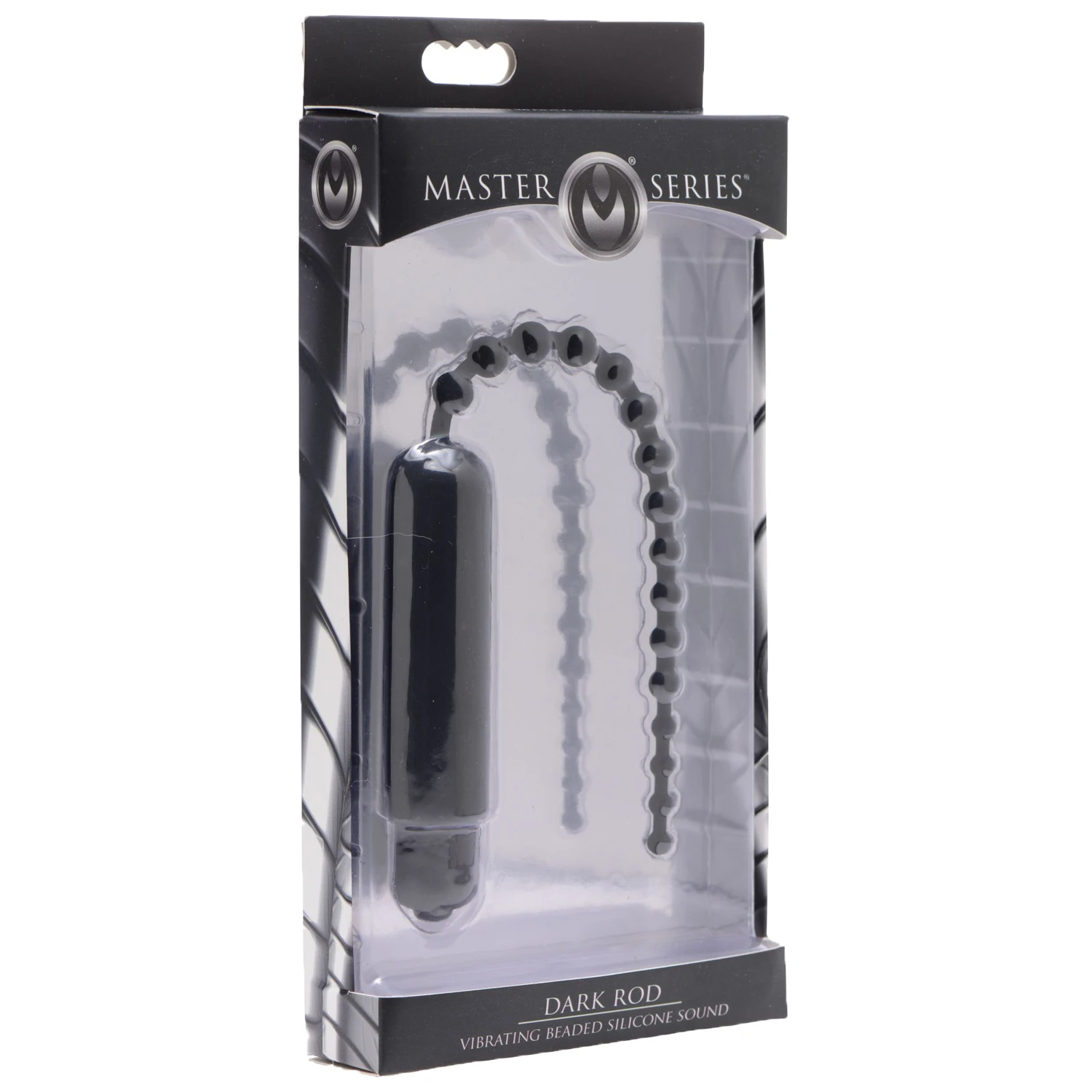 Master Series Dark Rod Beaded Sound Dilator med Vibrator 2