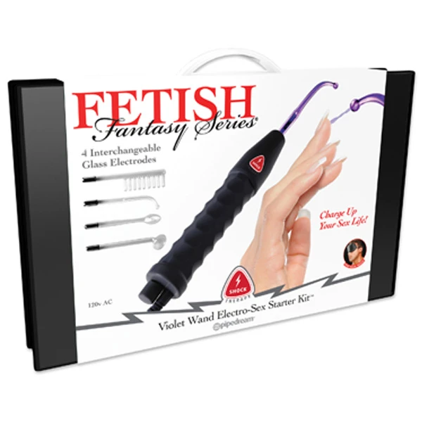 Fetish Fantasy Shock Therapy Violet Wand Elektro Sex Starter Kit var 1