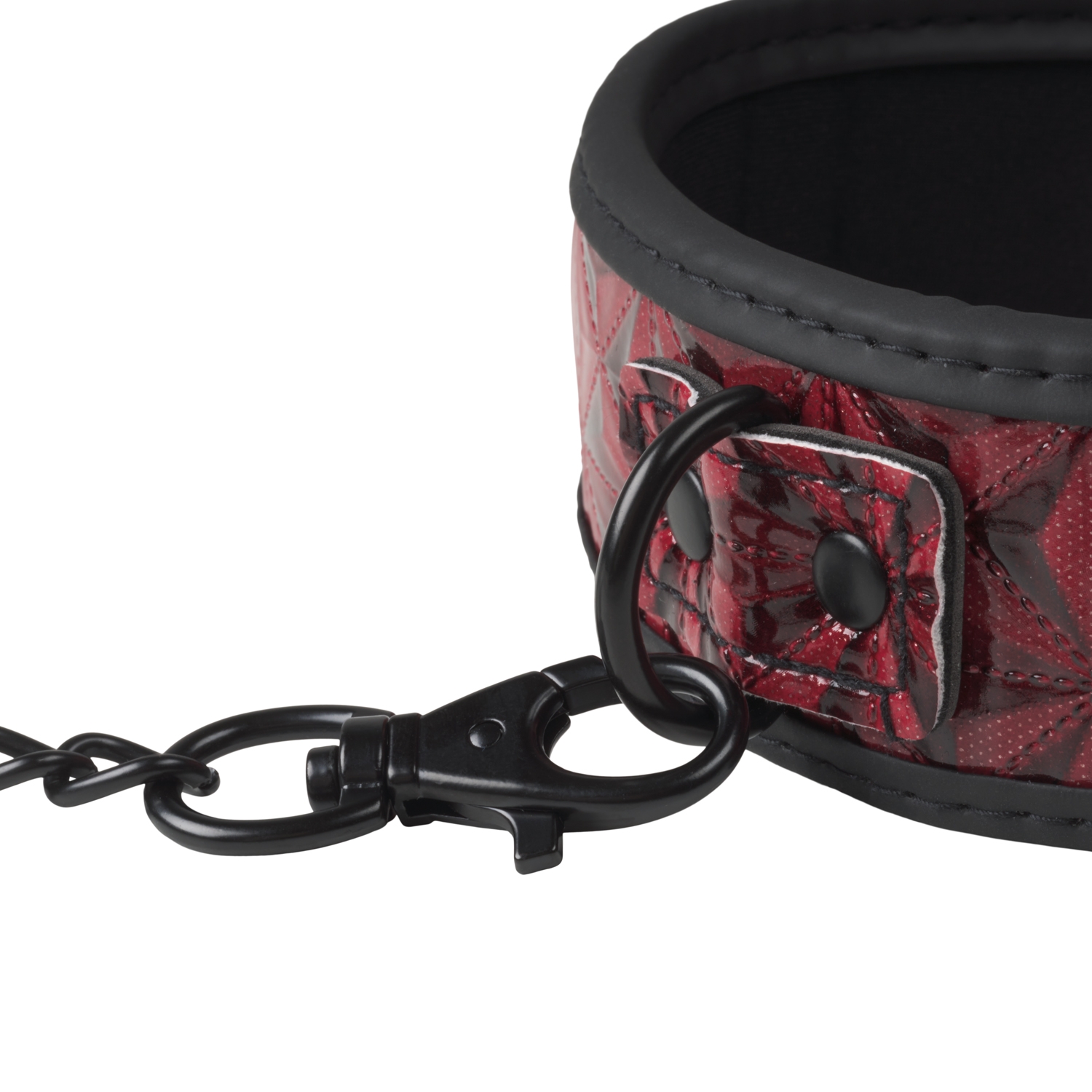 Master Series Crimson Tied Halsband mit Leine 1