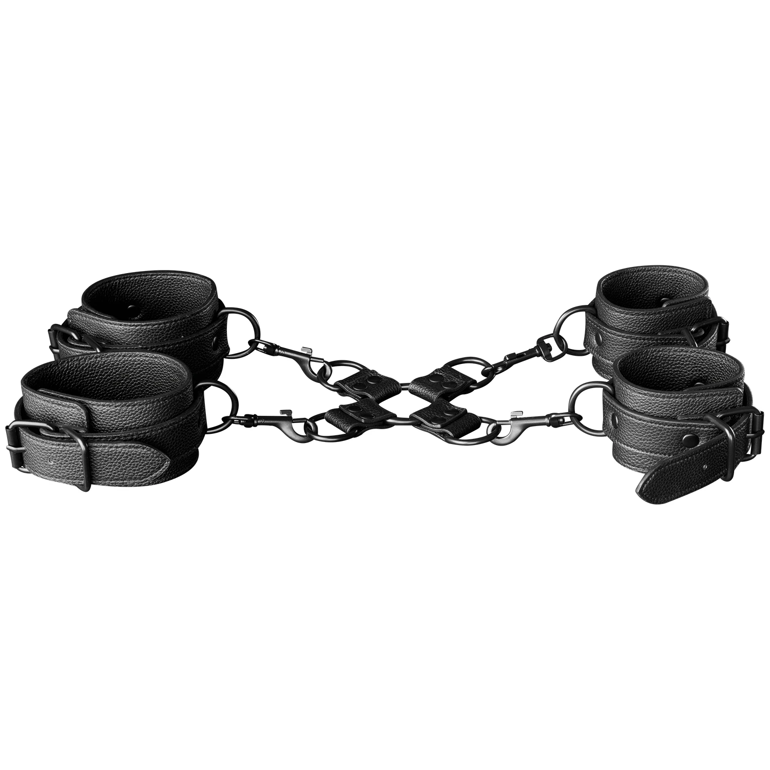 Obaie Imitation Leather Cuffs Hogtie var 1