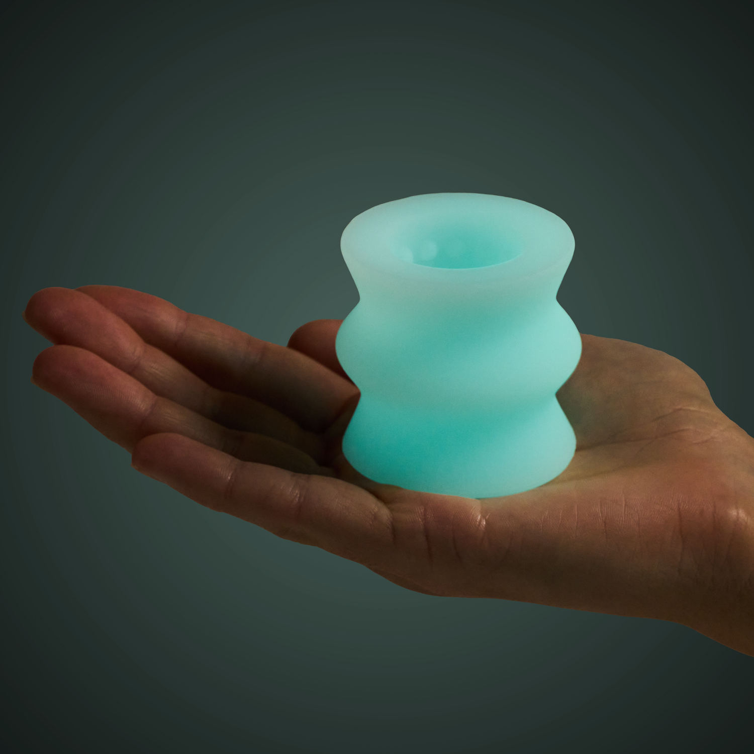 Doc Johnson Glow Helping Head Masturbateur Stroker Glow 2