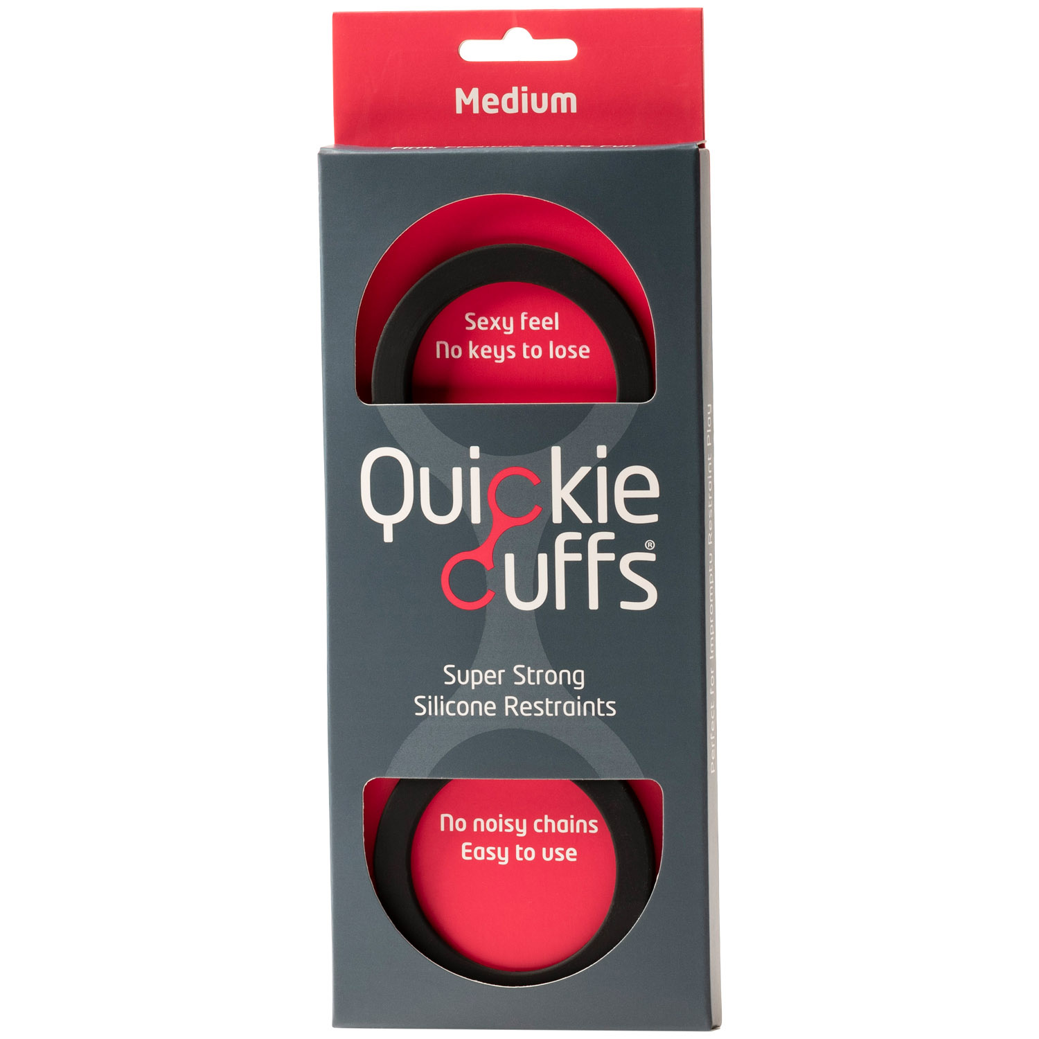 Quickie Cuffs Siliconen Handboeien Medium var 2