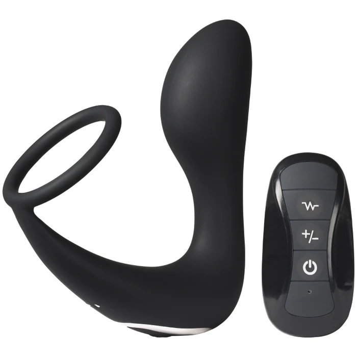 Sinful Vibrating Remote-controlled Prostate Stimulator with Cock Ring var 1