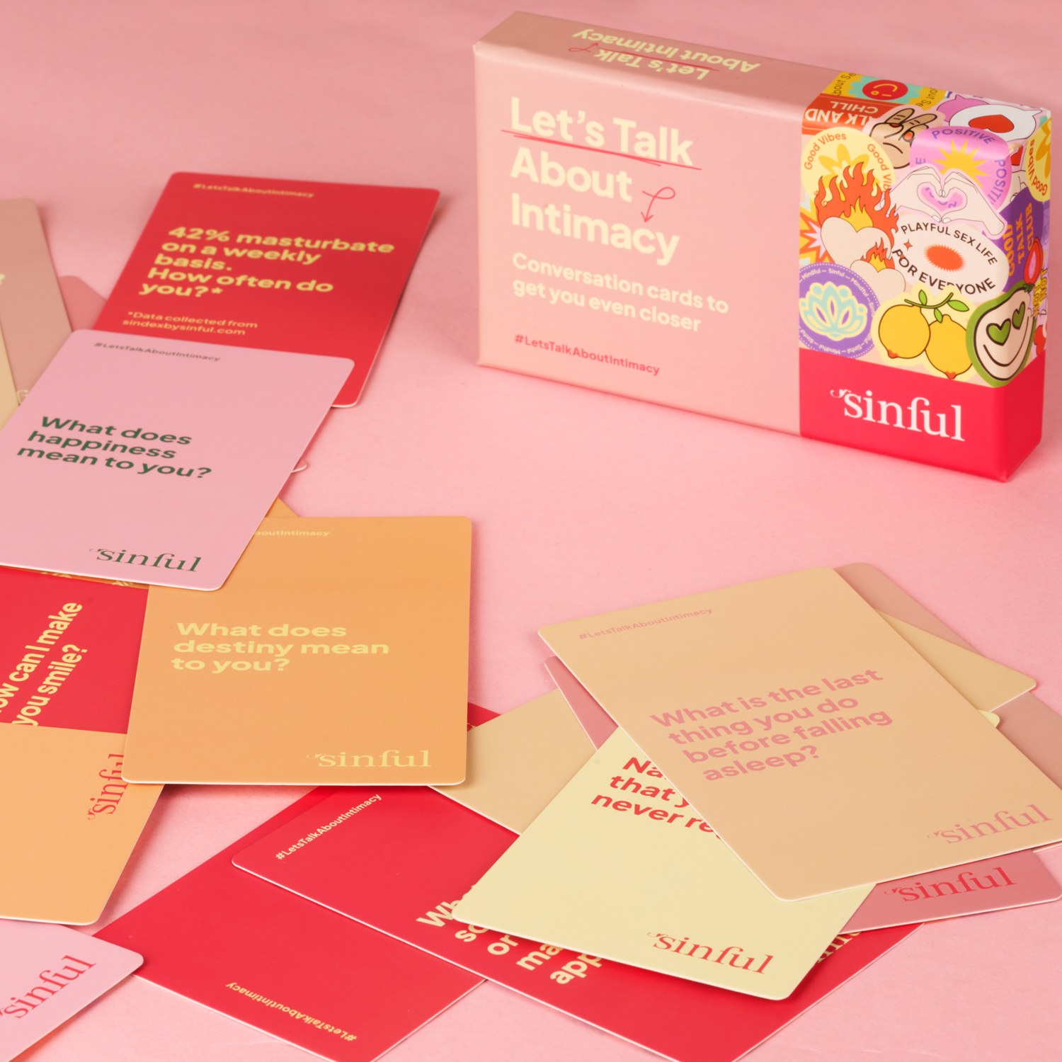 Sinful Let's Talk About Intimacy Kaartspel 1