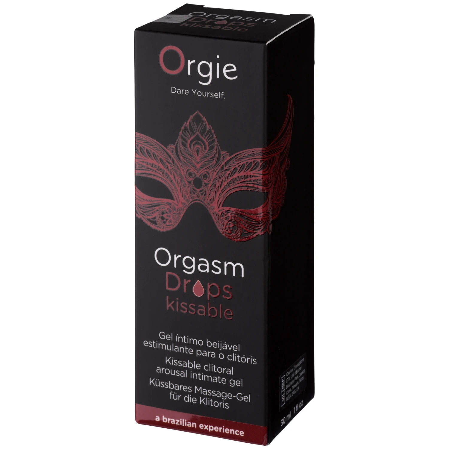 Orgie Orgasm Drops Kissable Intimgel 30 ml 1