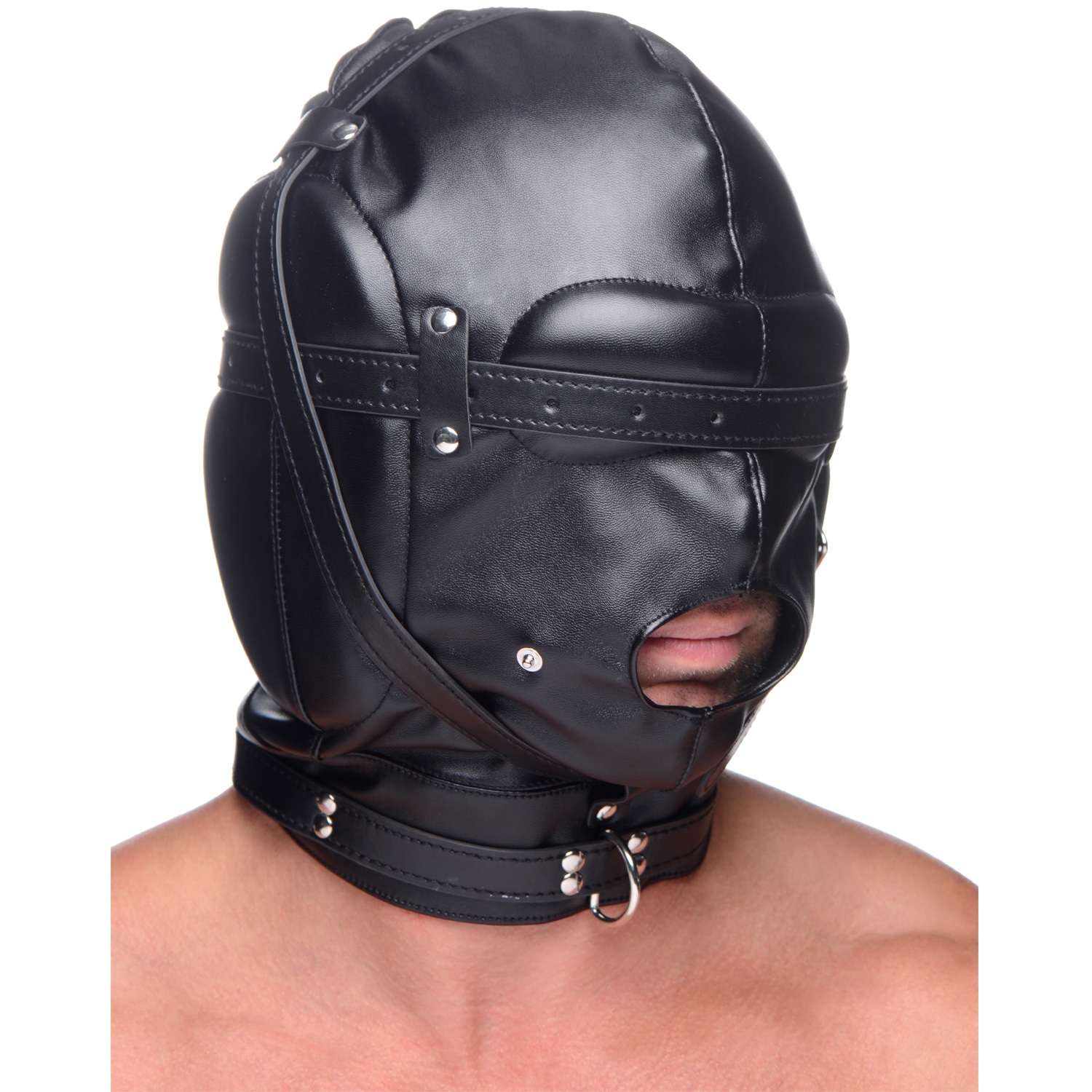 Strict Deprivation Bondage Hood 1