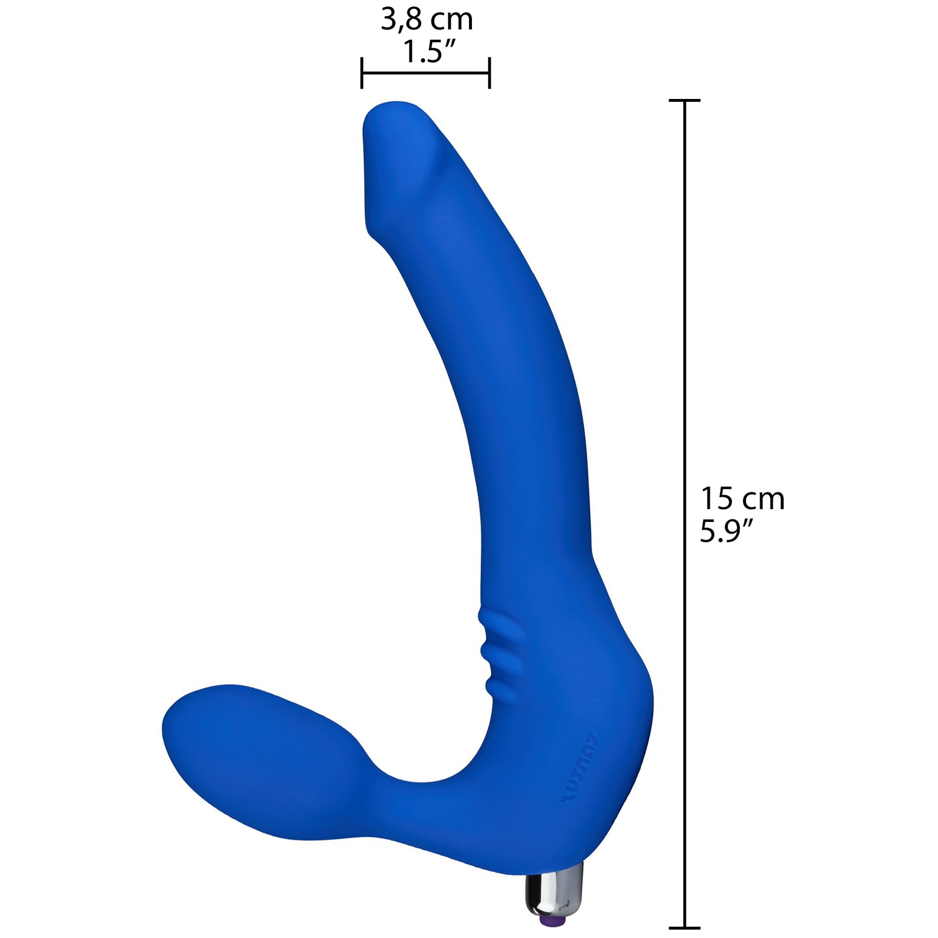 Tantus Feeldoe Schmaler Umschnalldildo Blau | Sinful Tantus Feeldoe Schmaler Umschnalldildo Blau | Sinful