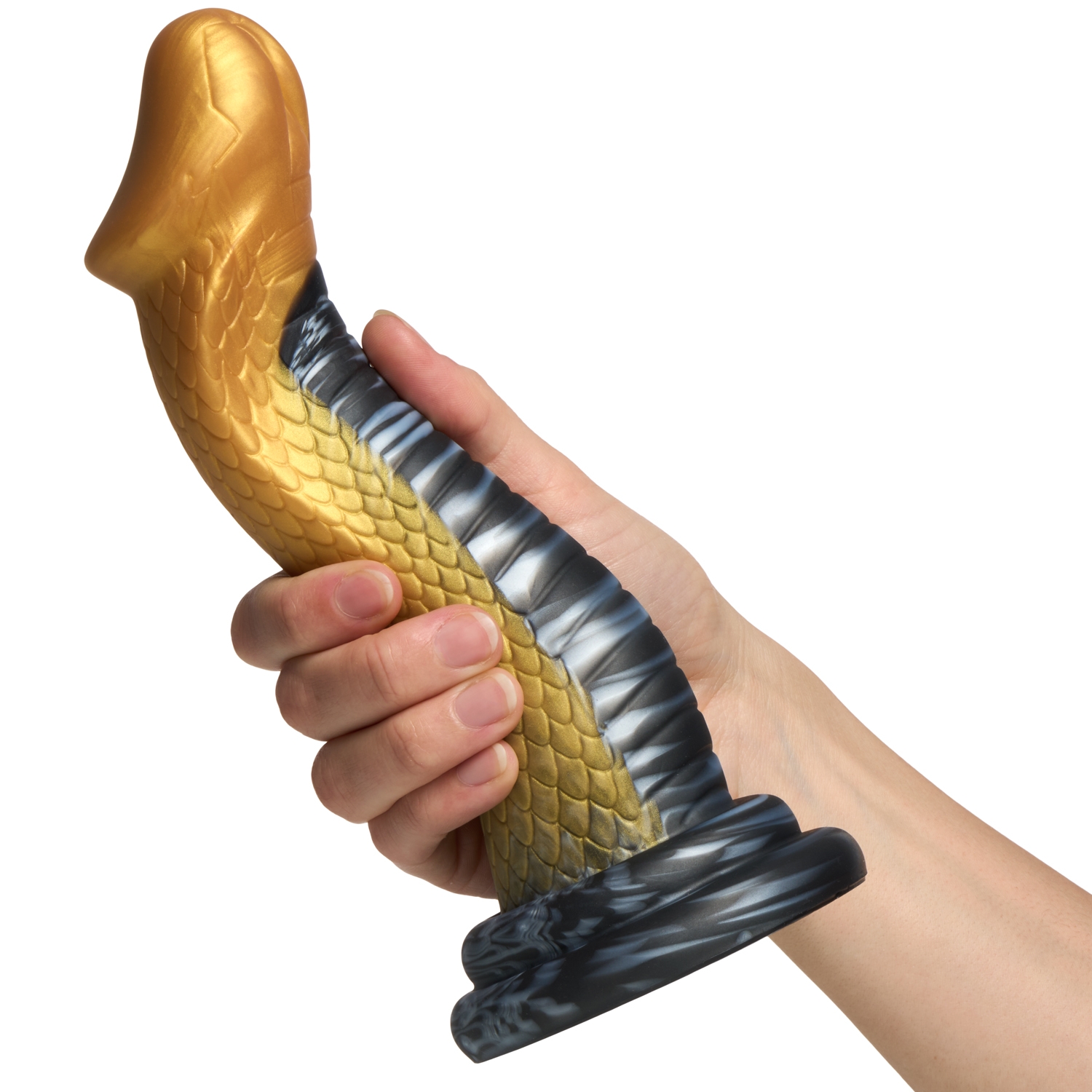 Creature Cocks Golden Mamba Silicone Dildo 23.5 cm var 2