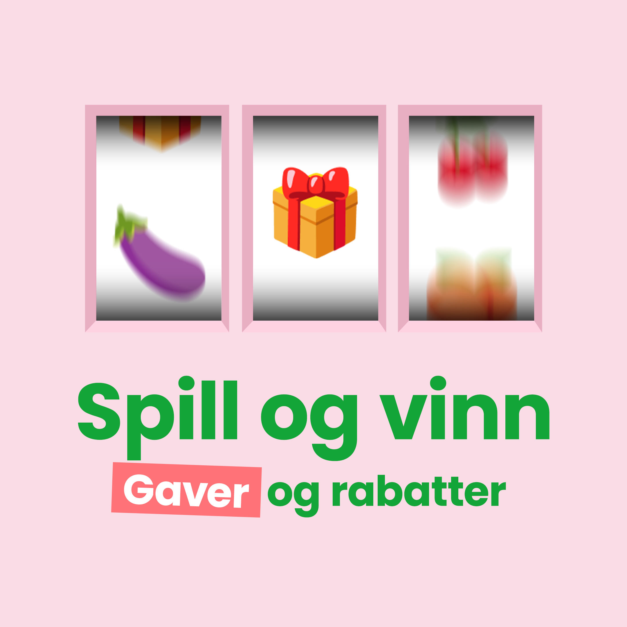 Spill og vinn gaver og rabatter mobile