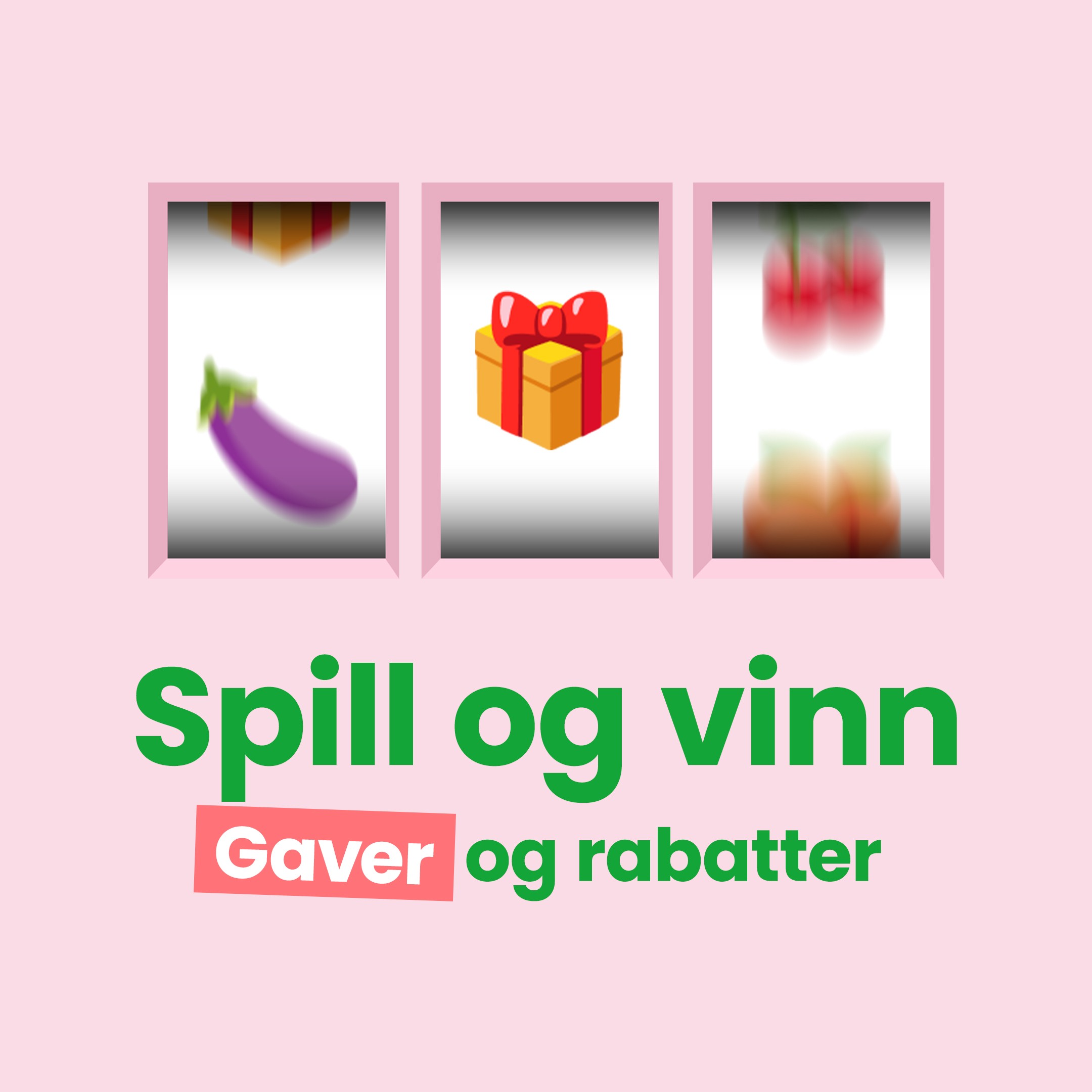 Spill og vinn gaver og rabatter mobile