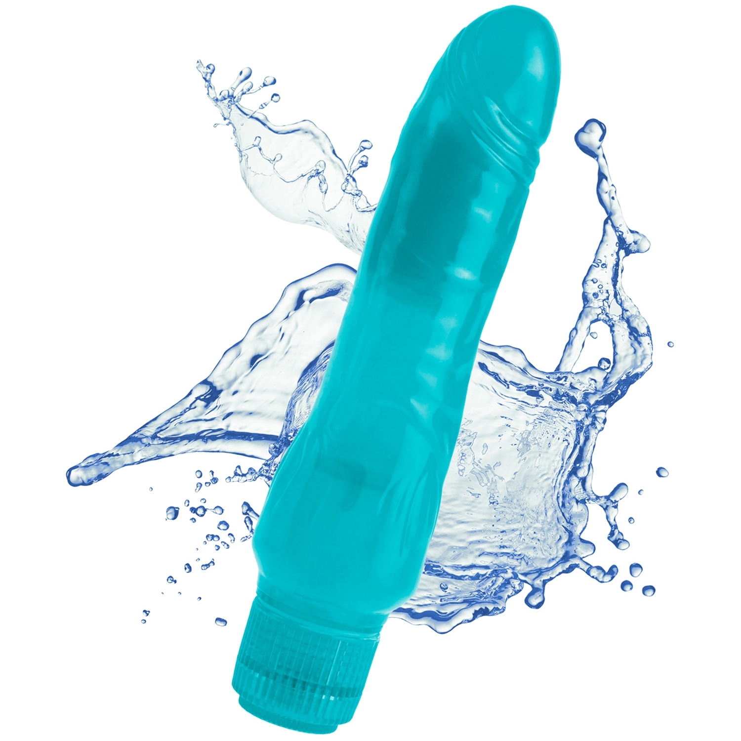 Juicy Jewels Turquoise Teaser Dildovibrator 1