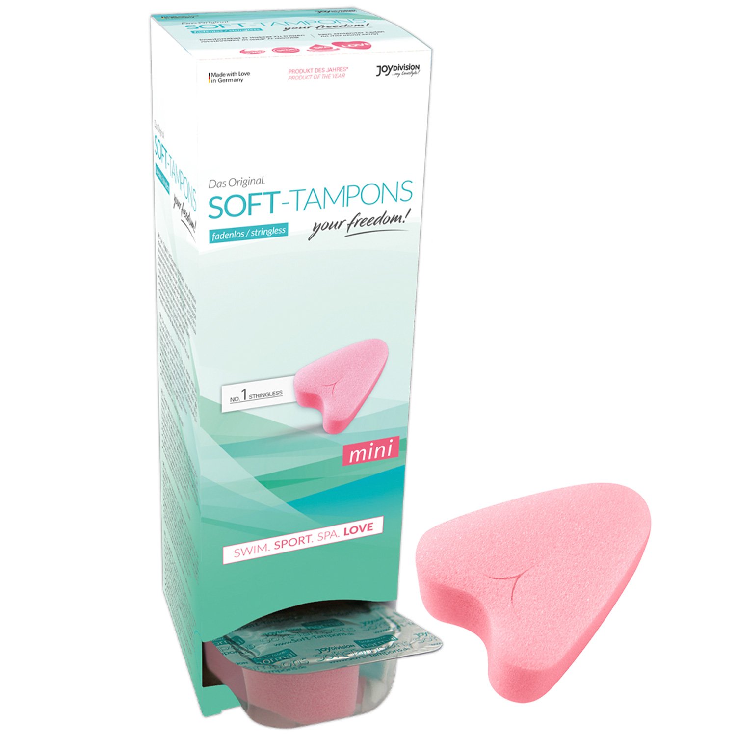 Soft-Tampons Boîte de 10 Tampons Doux 2