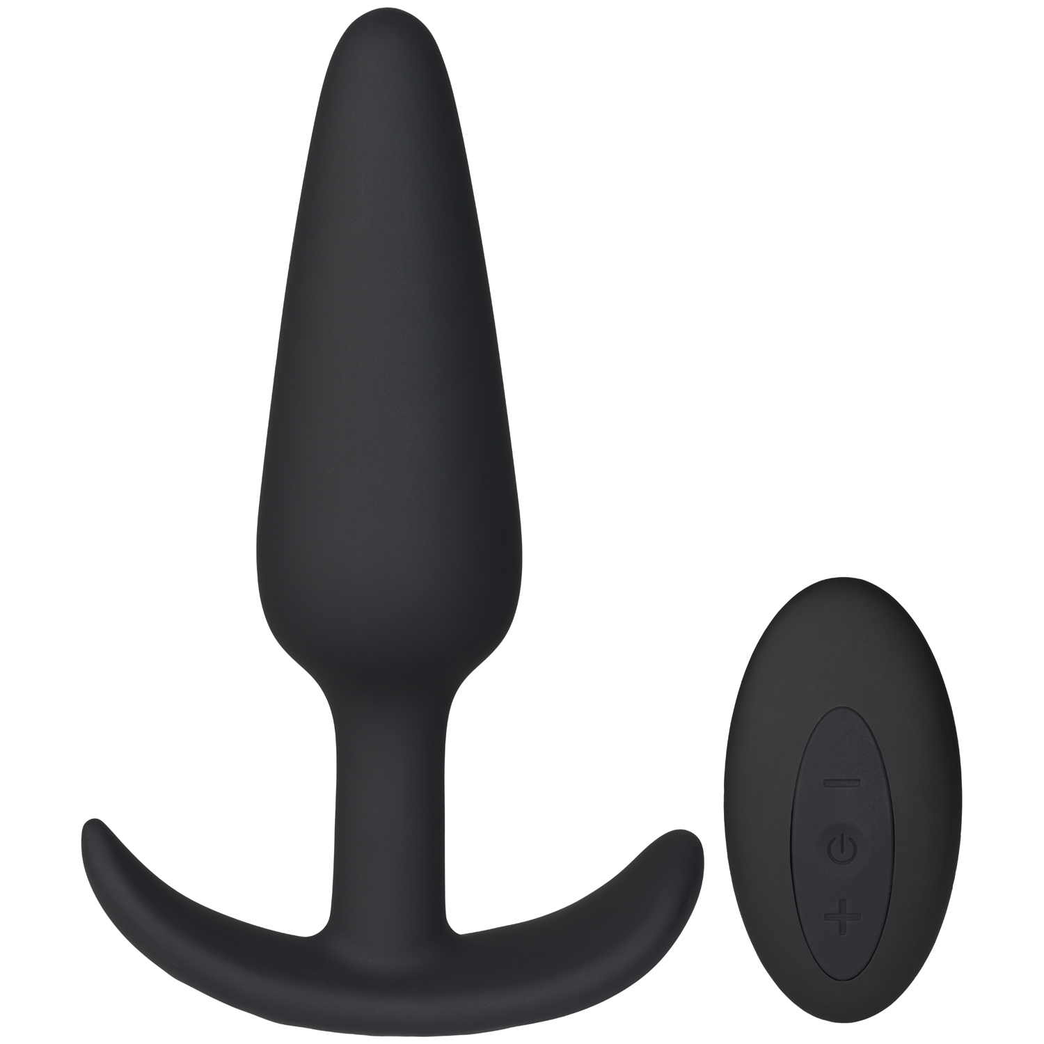 Sinful Smooth Sailor Vibrerende Butt Plug - Black thumbnail
