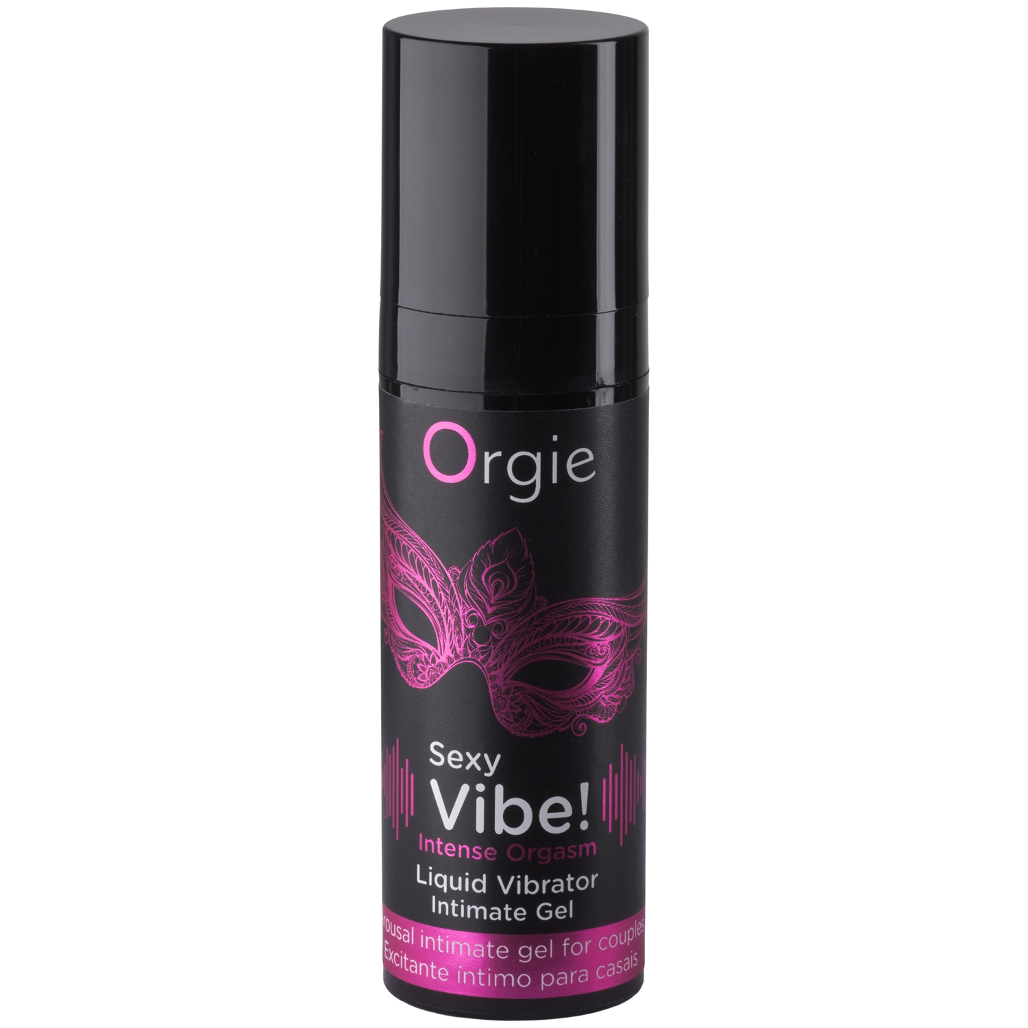 Orgie Sexy Vibe! Intense Orgasm Liquid Vibrator Intimgel 15 ml - Ljusrosa