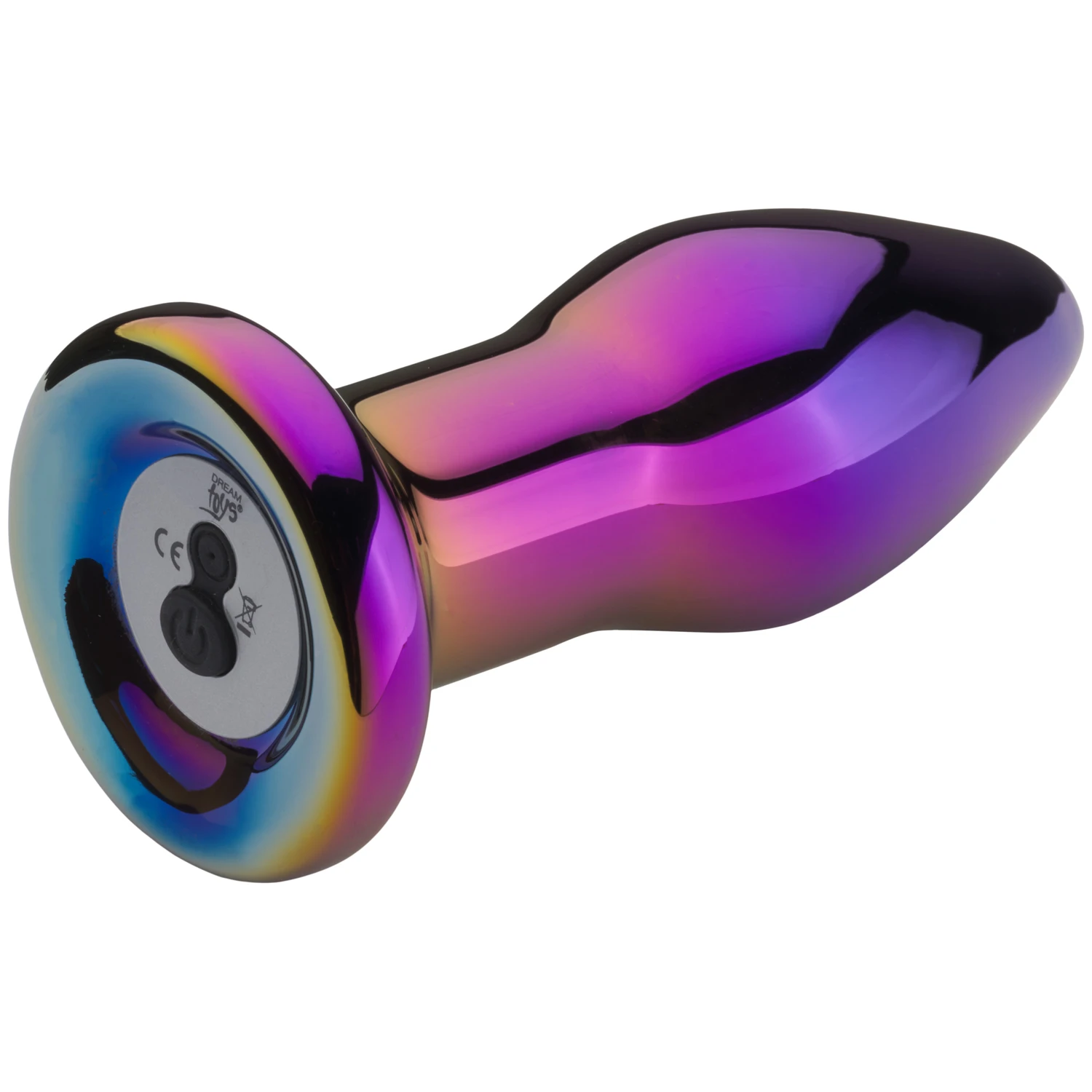 Dream Toys Glamour Glass Vibe Kauko-ohjattava Anustappi 1