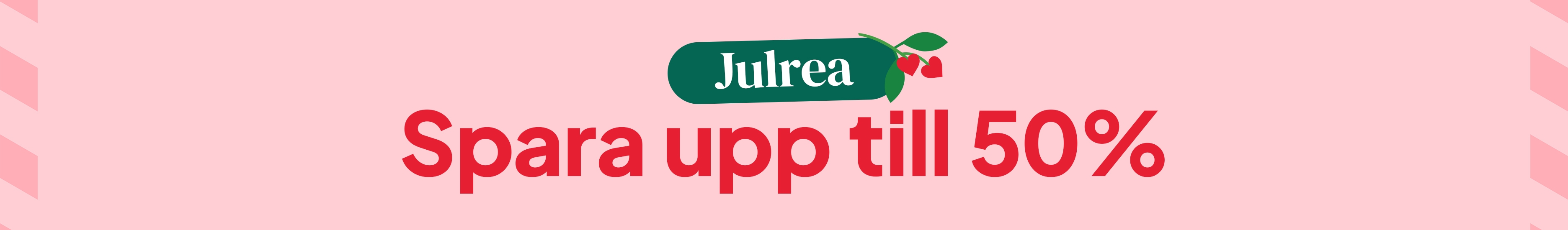 Julrea - Spara upp till 50% desktop