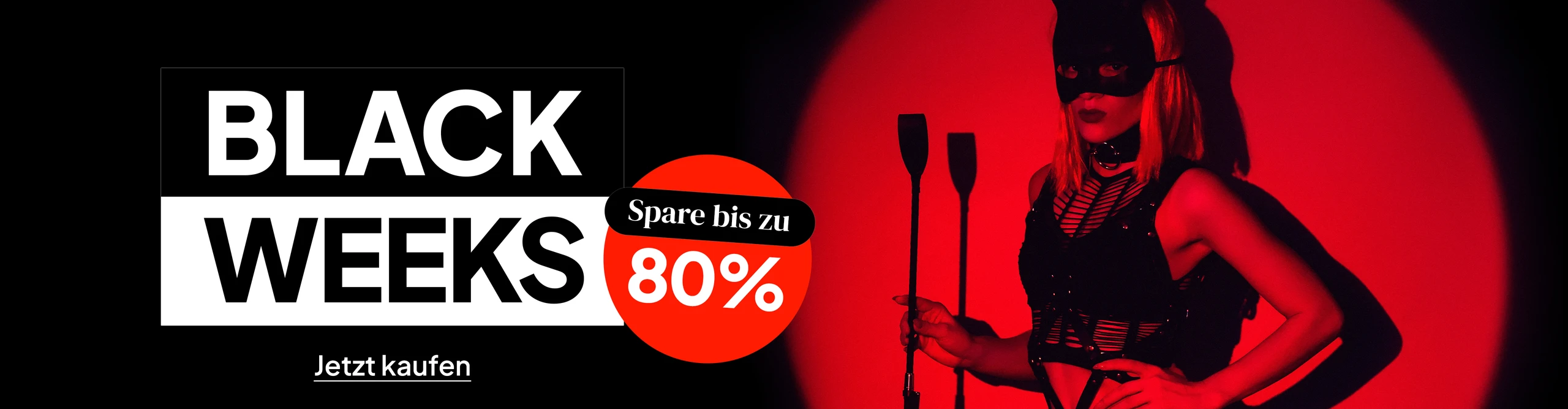 Black Weeks Spare bis zu 80%