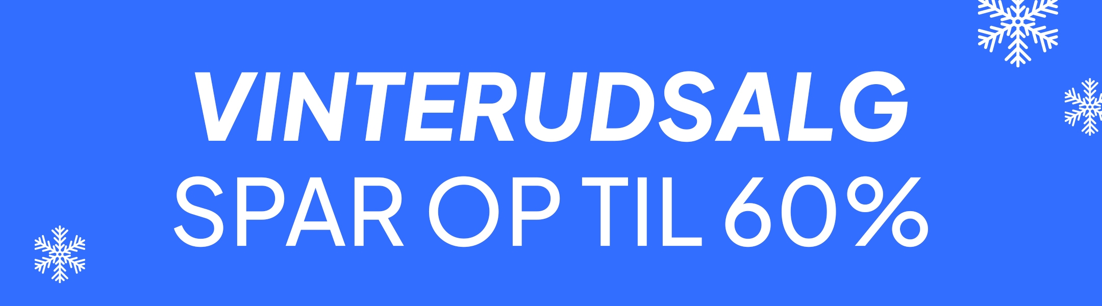 Vinterudsalg - Spar op til 60% mobile