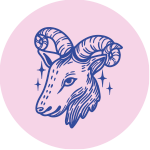 Illustration des Sternzeichens Widder