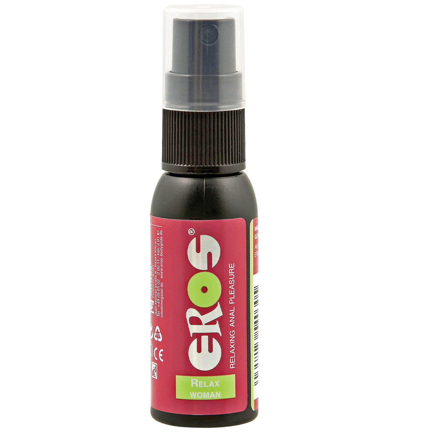 Eros Relax Woman Anal Afslapnings Spray 30 ml   - Klar