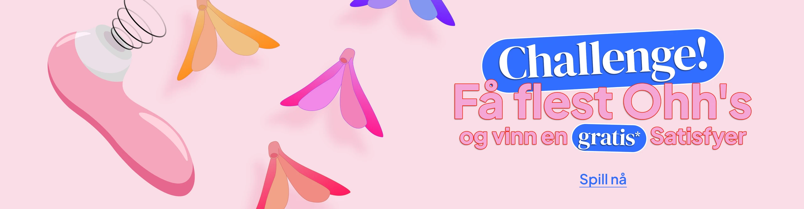 Challenge! Få flest Ohh's og vinn en gratis* Satisfyer desktop