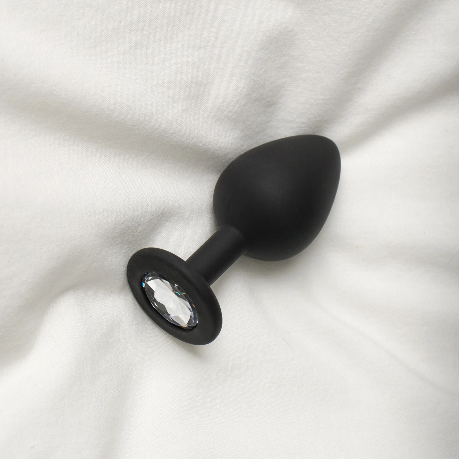 Sinful Jewel Keskikokoinen Silikoninen Anustappi 8 cm 1