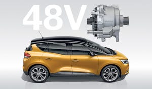 Renault Scenic first with Continentalrsquos 48V Eco Drive hybrid system