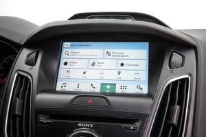 Sync 3 touchscreen emulates smartphones