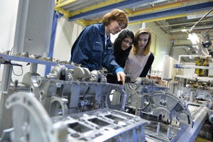 Automaker recruiting young women for handson manufacturing training