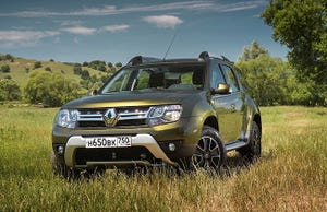 Duster top seller in Russiarsquos shrinking CUV segment