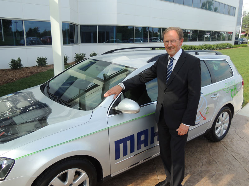 Mahle Chairman Heinz Junker says 12L 3cyl engine in VW Passat for demonstration only Mahle Chairman Heinz Junker says 12L 3cyl engine in VW Passat for demonstration only